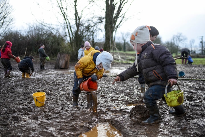 معرفی طبیعت در زمین‌های بازی مهدکودک‌ها برای تقویت سلامتی کودکان